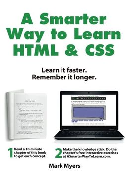 portada A Smarter Way to Learn HTML & CSS: Learn it faster. Remember it longer. (Volume 2) (en Inglés)