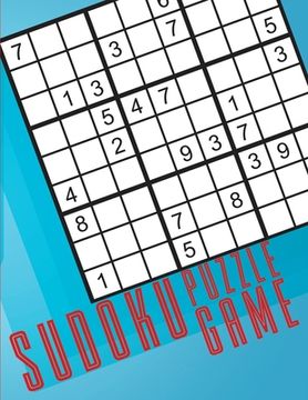 portada Sudoku Puzzle Game - Relax and Solve Sudoku Puzzle Book (Including Instructions): Brain Game - Sudoku Puzzle Book