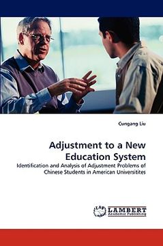 portada adjustment to a new education system (en Inglés)