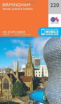 portada Birmingham, Walsall, Solihull and Redditch 1 : 25 000 (OS Explorer Map)