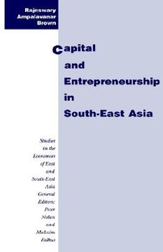 portada capital and entrepreneurship in south-east asia