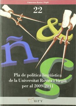 portada Pla de política lingüística de la URV per al 2009-2011 (Publicacions de la URV / Institucional)