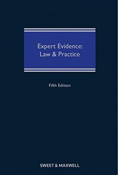 portada Expert Evidence: Law and Practice 