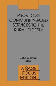 portada providing community-based services to the rural elderly (in English)