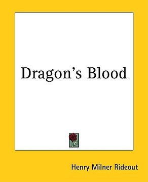portada dragon's blood (en Inglés)