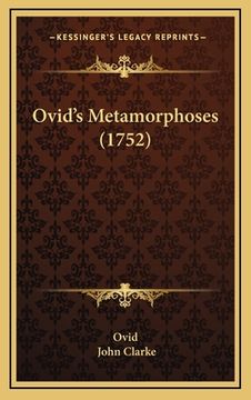portada Ovid's Metamorphoses (1752) (in Latin)