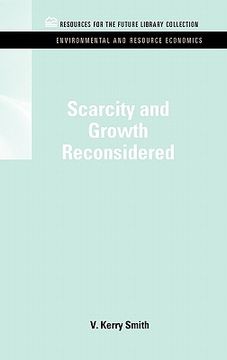 portada scarcity and growth reconsidered (en Inglés)
