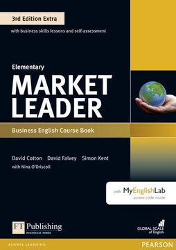 portada Market Leader 3rd Edition Extra Elementary Coursebook with DVD-ROM and Myenglishlab Pack [With DVD ROM] (en Inglés)