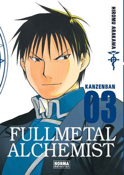 portada Fullmetal Alchemist Kanzenban 03