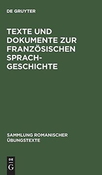 portada Texte und Dokumente zur Französischen Sprachgeschichte (en Alemán)