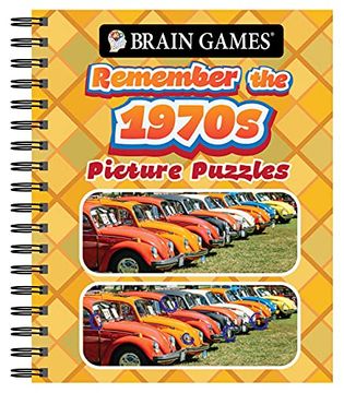 portada Brain Games - Picture Puzzles: Remember the 1970S (in English)