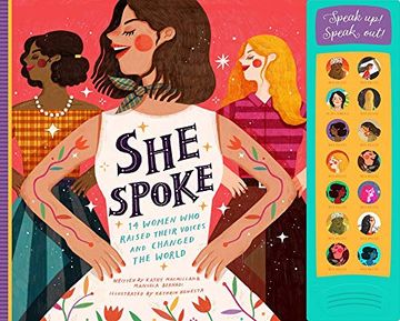 portada She Spoke: 14 Women who Raised Their Voices and Changed the World (en Inglés)