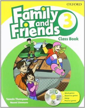 portada Family & Friends 3: Class Book and Multi-Rom Pack (Family & Friends First Edition)