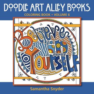 portada Believe in Yourself: Coloring Book (Doodle Art Alley Books) (Volume 6)