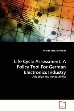 portada life cycle assessment: a policy tool for german electronics industry (en Inglés)