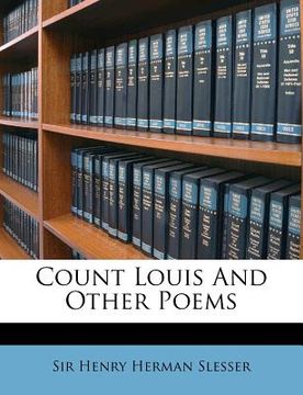 portada count louis and other poems (en Inglés)