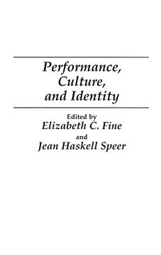 portada Performance, Culture, and Identity (en Inglés)