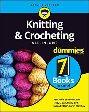 portada Knitting & Crochet all in one for Dummies (en Inglés)