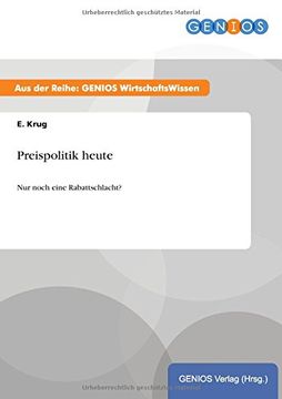 portada Preispolitik heute (in German)