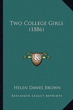 portada two college girls (1886) (in English)