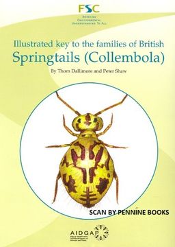 portada Illustrated key to the Families of British Springtails (Collembola) (Chart) (en Inglés)