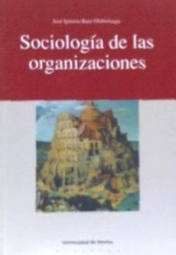 portada Sociología de las Organizaciones