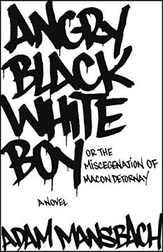 portada Angry Black White boy (en Inglés)