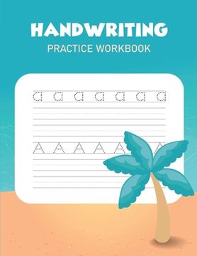 portada Handwriting Practice Workbook: Alphabet Handwriting Letter Tracing Book for Preschool, Pre K, Kindergarten and Kids Ages 3-5 (en Inglés)