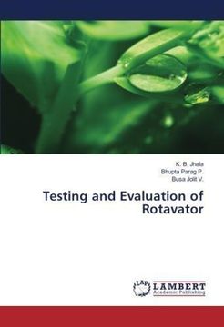 portada Testing and Evaluation of Rotavator (en Inglés)