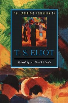portada The Cambridge Companion to t. S. Eliot Paperback (Cambridge Companions to Literature) (en Inglés)