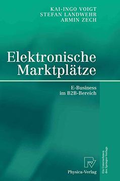 portada Elektronische Marktplätze: E-Business im B2B-Bereich (en Alemán)