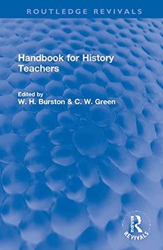 portada Handbook for History Teachers (Routledge Revivals) (en Inglés)