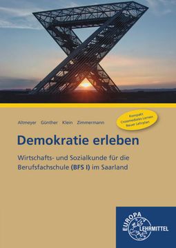 portada Demokratie Erleben - Wirtschafts- und Sozialkunde für die Berufsfachschule (Bfs l) im Saarland (in German)