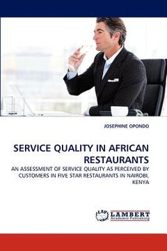 portada service quality in african restaurants (en Inglés)