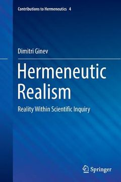 portada Hermeneutic Realism: Reality Within Scientific Inquiry (en Inglés)