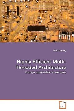 portada highly efficient multi-threaded architecture (en Inglés)