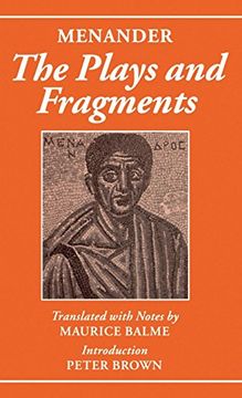 portada Menander: The Plays and Fragments (en Inglés)