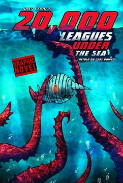 portada 20, 000 Leagues Under the Sea (Graphic Fiction: Graphic Revolve)