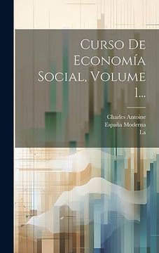 portada Curso de Economía Social, Volume 1.