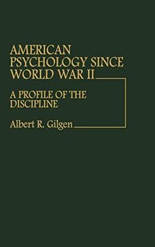 portada American Psychology Since World war ii: A Profile of the Discipline (in English)