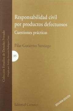portada Responsabilidad civil por productos defectuosos (in Spanish)