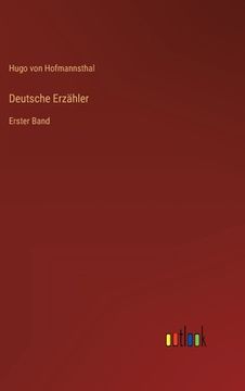 portada Deutsche Erzähler: Erster Band (en Alemán)