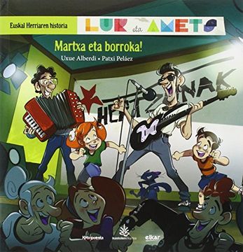 portada Martxa eta Borroka - lur eta Amets - Euskal Herriaren Historia 9 (in Basque)