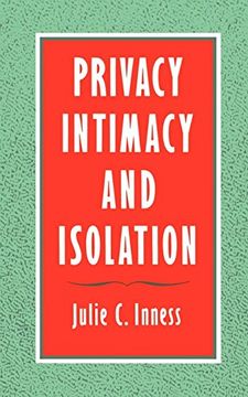 portada Privacy, Intimacy, and Isolation (en Inglés)