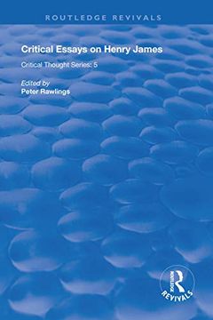 portada Critical Essays on Henry James (Routledge Revivals) (en Inglés)