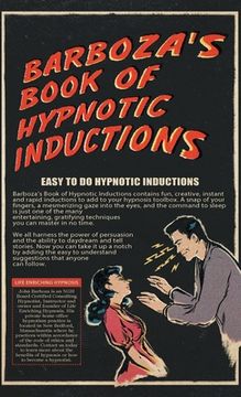 portada Barboza's Book of Hypnotic Inductions (in English)