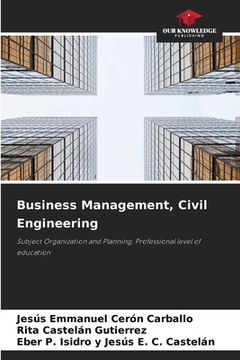 portada Business Management, Civil Engineering (en Inglés)