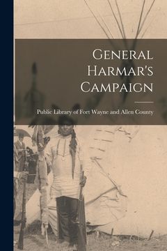 portada General Harmar's Campaign (en Inglés)