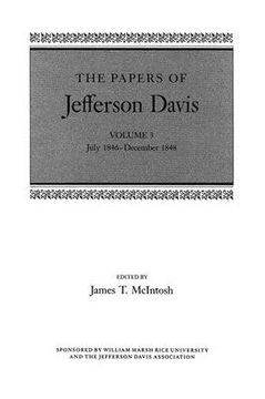 portada the papers of jefferson davis (en Inglés)