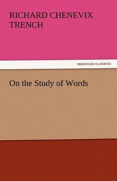 portada on the study of words (en Inglés)